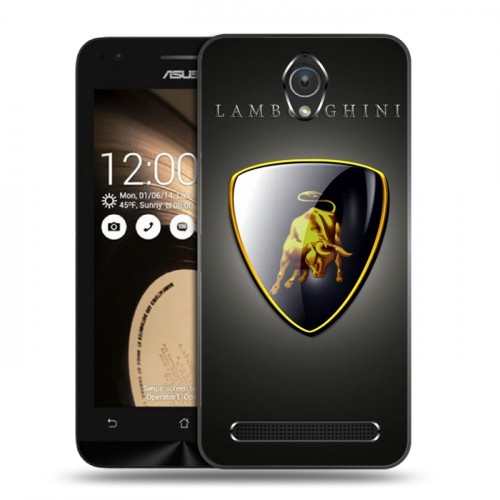 Дизайнерский пластиковый чехол для ASUS Zenfone Go Lamborghini