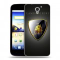 Дизайнерский пластиковый чехол для ZTE Blade A510 Lamborghini