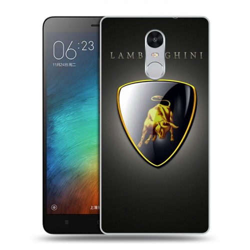 Дизайнерский силиконовый чехол для Xiaomi RedMi Pro Lamborghini