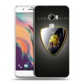 Дизайнерский пластиковый чехол для HTC One X10 Lamborghini