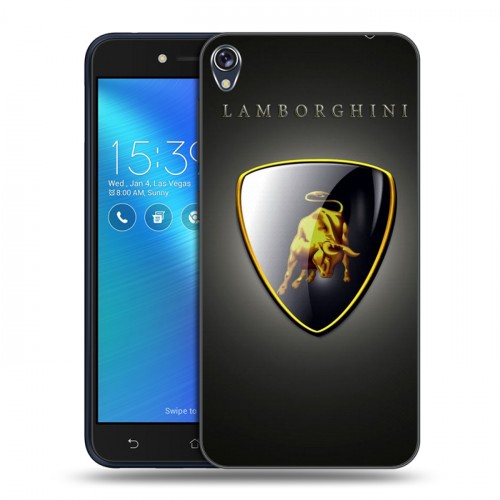 Дизайнерский силиконовый чехол для Asus ZenFone Live Lamborghini