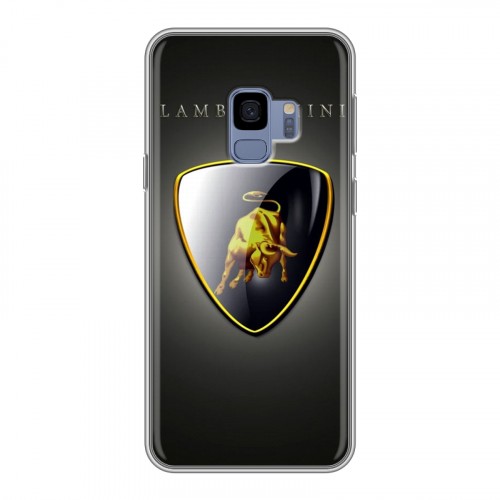 Дизайнерский пластиковый чехол для Samsung Galaxy S9 Lamborghini