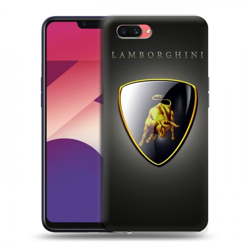 Дизайнерский пластиковый чехол для OPPO A3s Lamborghini