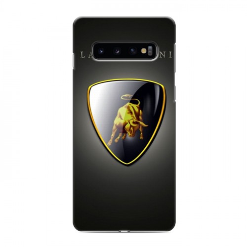 Дизайнерский силиконовый чехол для Samsung Galaxy S10 Lamborghini