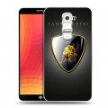 Дизайнерский пластиковый чехол для LG Optimus G2 Lamborghini