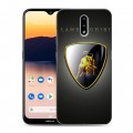 Дизайнерский пластиковый чехол для Nokia 2.3 Lamborghini