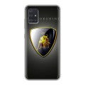 Дизайнерский силиконовый чехол для Samsung Galaxy A51 Lamborghini