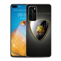 Дизайнерский пластиковый чехол для Huawei P40 Lamborghini