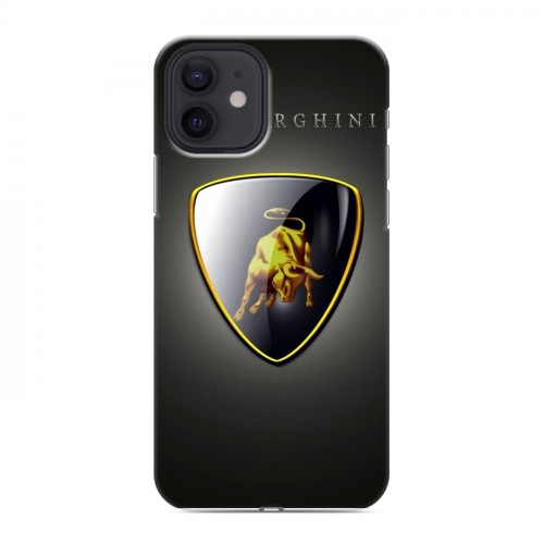 Дизайнерский силиконовый чехол для Iphone 12 Lamborghini