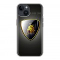 Дизайнерский пластиковый чехол для Iphone 14 Lamborghini