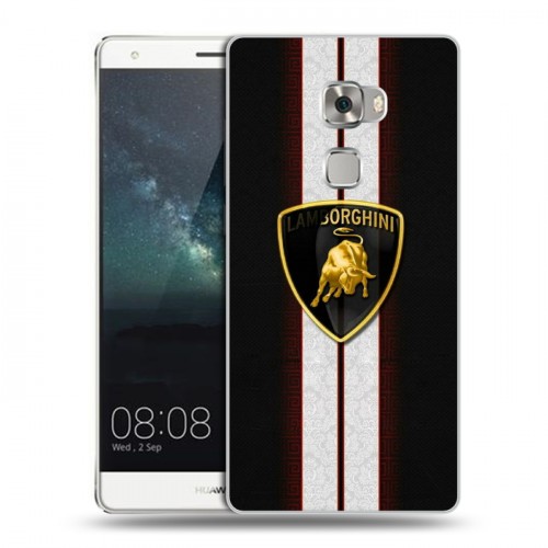 Дизайнерский пластиковый чехол для Huawei Mate S Lamborghini