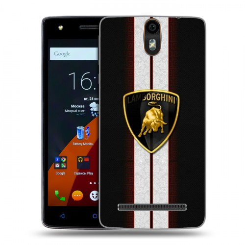 Дизайнерский силиконовый чехол для Wileyfox Storm Lamborghini