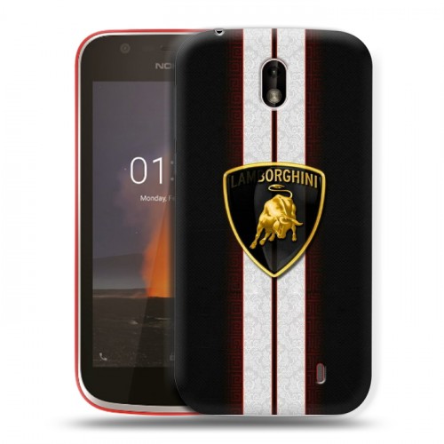 Дизайнерский пластиковый чехол для Nokia 1 Lamborghini