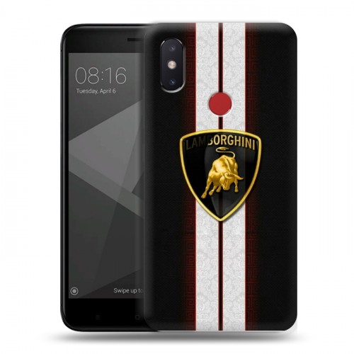 Дизайнерский пластиковый чехол для Xiaomi Mi8 SE Lamborghini