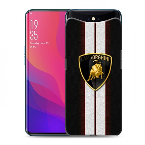 Дизайнерский силиконовый чехол для OPPO Find X Lamborghini