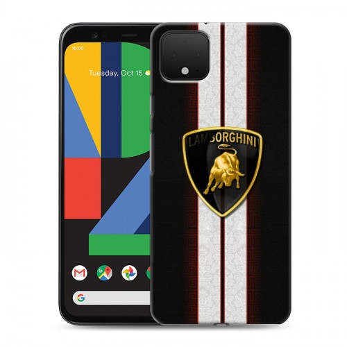 Дизайнерский пластиковый чехол для Google Pixel 4 Lamborghini