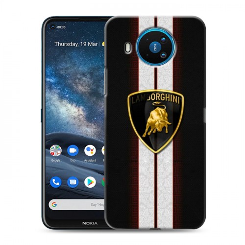 Дизайнерский силиконовый чехол для Nokia 8.3 Lamborghini