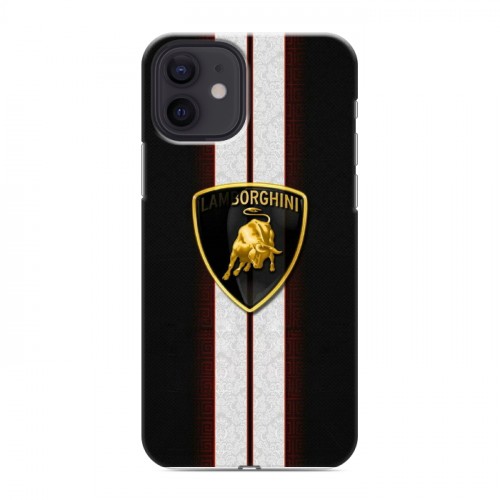 Дизайнерский силиконовый чехол для Iphone 12 Lamborghini