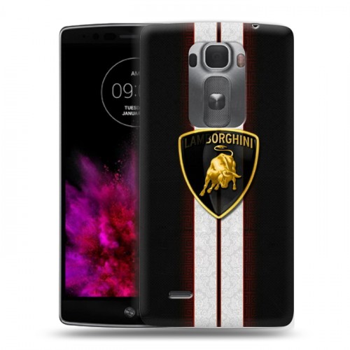 Дизайнерский пластиковый чехол для LG G Flex 2 Lamborghini