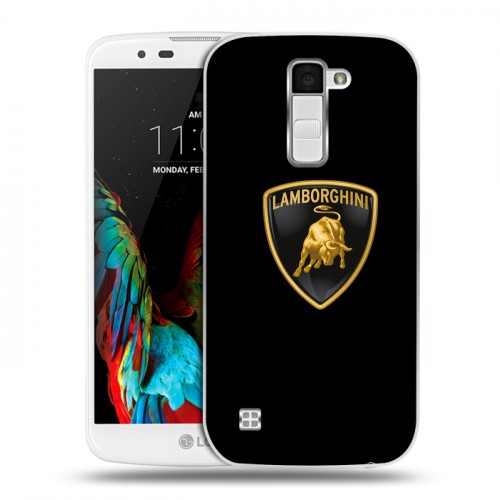 Дизайнерский пластиковый чехол для LG K10 Lamborghini