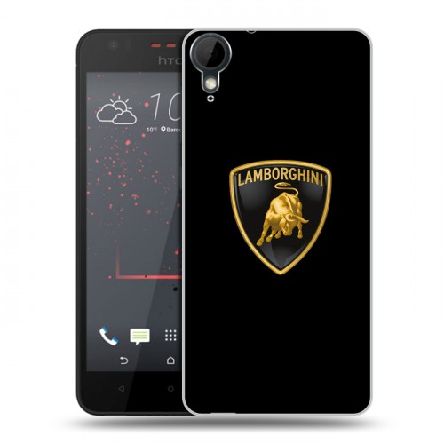 Дизайнерский пластиковый чехол для HTC Desire 825 Lamborghini