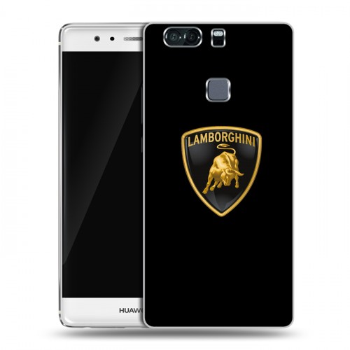 Дизайнерский пластиковый чехол для Huawei P9 Plus Lamborghini