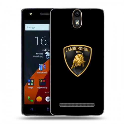 Дизайнерский силиконовый чехол для Wileyfox Storm Lamborghini