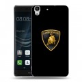 Дизайнерский пластиковый чехол для Huawei Y6II Lamborghini