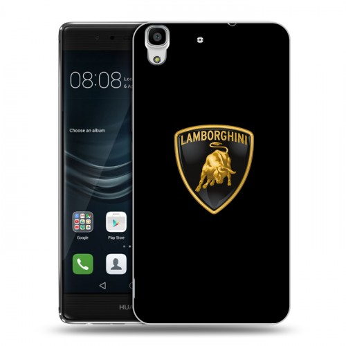 Дизайнерский пластиковый чехол для Huawei Y6II Lamborghini