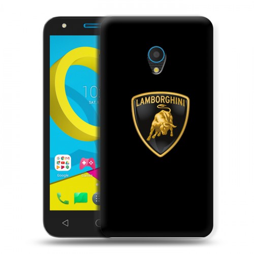 Дизайнерский пластиковый чехол для Alcatel U5 Lamborghini