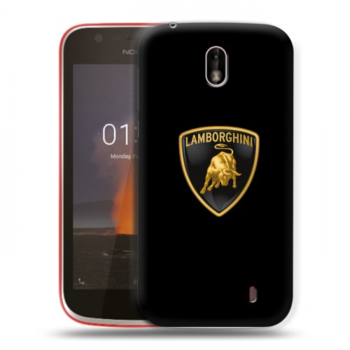 Дизайнерский пластиковый чехол для Nokia 1 Lamborghini