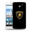 Дизайнерский пластиковый чехол для Huawei Ascend D2 Lamborghini