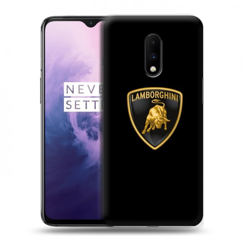 Дизайнерский пластиковый чехол для OnePlus 7 Lamborghini