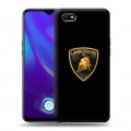 Дизайнерский силиконовый с усиленными углами чехол для OPPO A1k Lamborghini