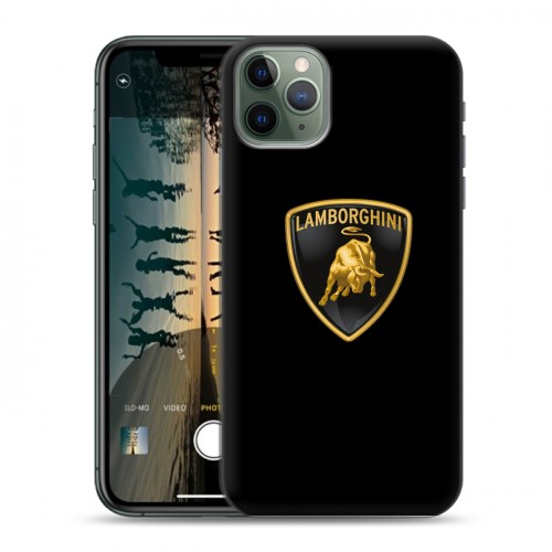 Дизайнерский пластиковый чехол для Iphone 11 Pro Lamborghini