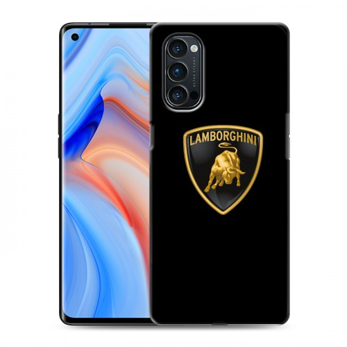 Дизайнерский пластиковый чехол для OPPO Reno4 Pro Lamborghini