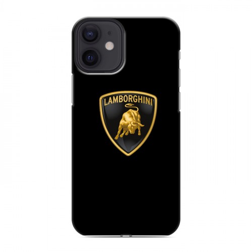 Дизайнерский пластиковый чехол для Iphone 12 Mini Lamborghini