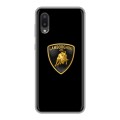 Дизайнерский пластиковый чехол для Samsung Galaxy A02 Lamborghini