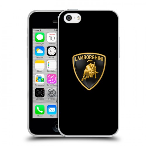 Дизайнерский пластиковый чехол для Iphone 5c Lamborghini