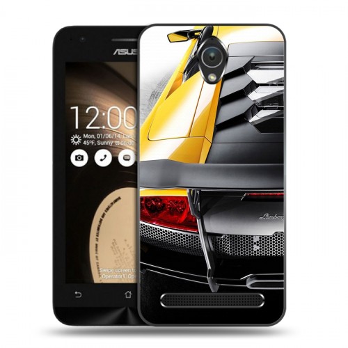 Дизайнерский пластиковый чехол для ASUS Zenfone Go Lamborghini