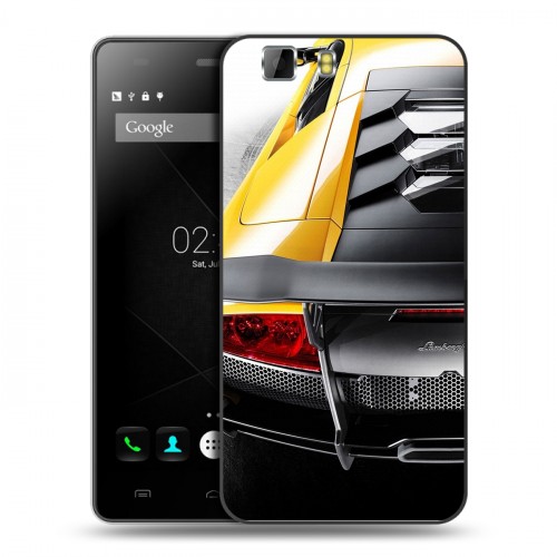 Дизайнерский силиконовый чехол для Doogee X5 Lamborghini