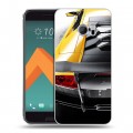 Дизайнерский пластиковый чехол для HTC 10 Lamborghini