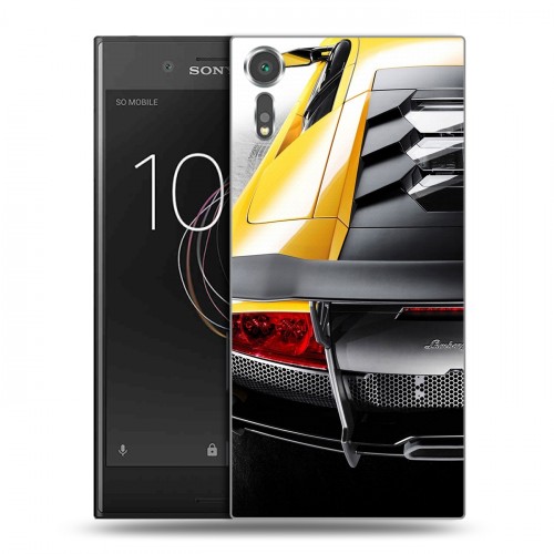 Дизайнерский пластиковый чехол для Sony Xperia XZs Lamborghini