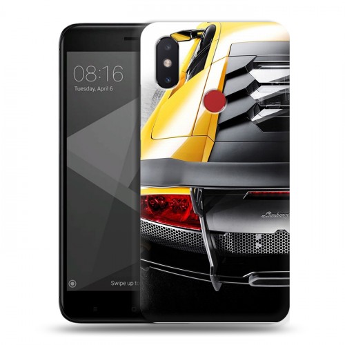 Дизайнерский пластиковый чехол для Xiaomi Mi8 SE Lamborghini