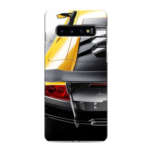 Дизайнерский силиконовый чехол для Samsung Galaxy S10 Lamborghini