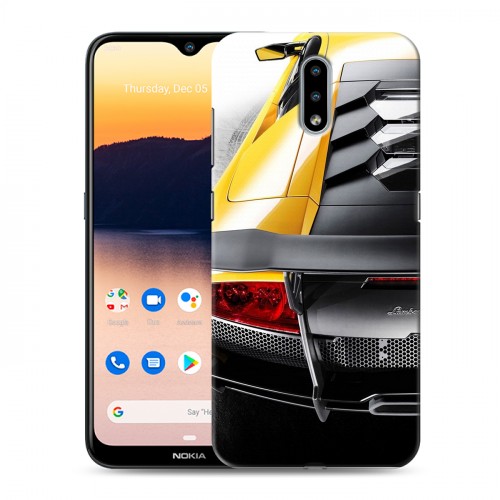 Дизайнерский пластиковый чехол для Nokia 2.3 Lamborghini