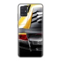 Дизайнерский силиконовый чехол для Samsung Galaxy A51 Lamborghini