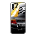 Дизайнерский силиконовый чехол для Samsung Galaxy M01 Lamborghini