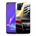 Дизайнерский пластиковый чехол для OPPO A52 Lamborghini