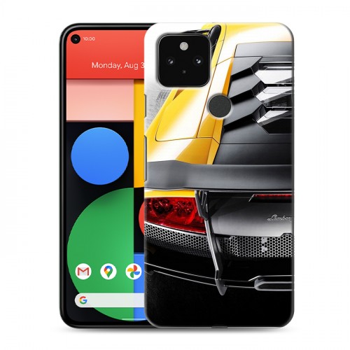 Дизайнерский пластиковый чехол для Google Pixel 5 Lamborghini